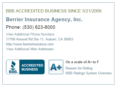 bbb berrier insurance